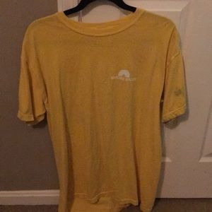 Naturebacks yellow sunset t shirt